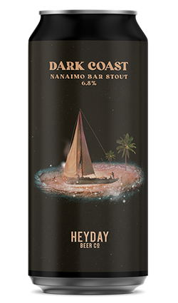 Heyday Dark Coast Nanaimo Bar Stout 440ml