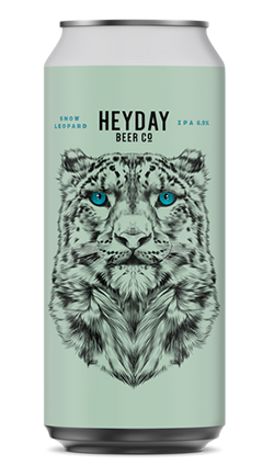 DAMAGED Heyday Snow Leopard IPA 440ml Can BB 10/25