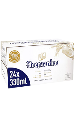 DAMAGED Hoegaarden White Stb 330ml CASE 23pk