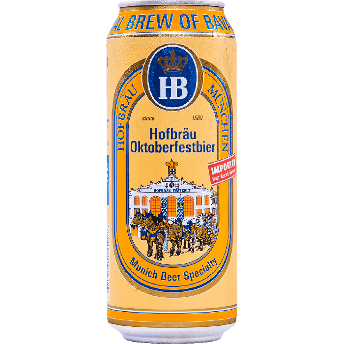 Hofbrau Oktoberfestbier 6.3% 500ml CAN
