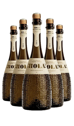 Hola Mediterraneo Brut Spain SIX PACK 750ml