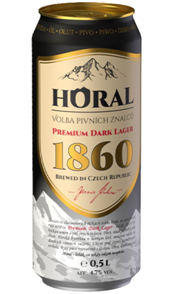 Horal 1860 Premium Dark Lager 4.7% 500ml