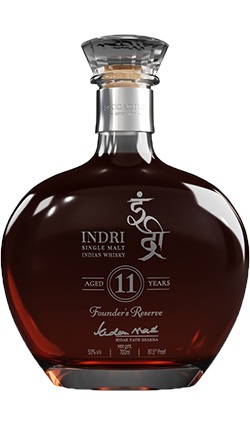Indri Founders Reserve 11YO Indian Whisky 700ml