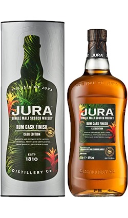 DAMAGED Isle of Jura Rum Cask Finish 700ml (was $85.99)