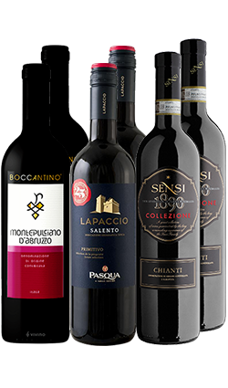 Italian Mixed Pack (wines retail for $105)