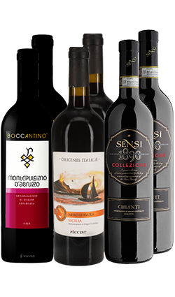 Italian Mixed Pack (wines retail for $105)