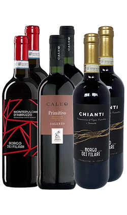 Italian Mixed Pack (wines retail for $111)