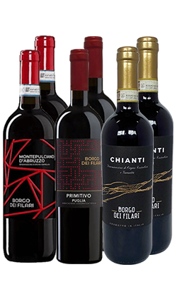Italian Mixed Pack (wines retail for $109)