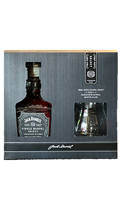 Jack Daniels Single Barrel Select Gift Set 700ml 45%
