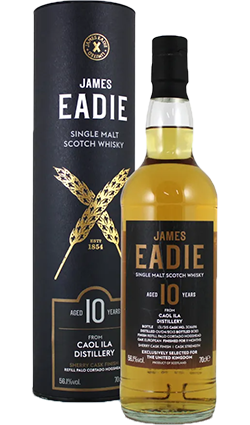 James Eadie Caol Ila 10YO Refill Amontillado Hogshead Finish 700ml