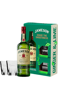 Jameson + 2 Glasses 700ml