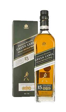 DAMAGED Johnnie Walker Green Label 15YO 700ml