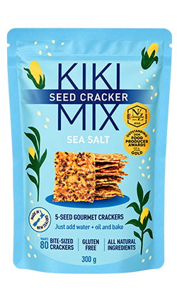 Kiki Seed Cracker Mix - Sea Salt 300g