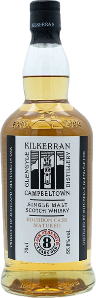 BALLOT Kilkerran Campbeltown 8YO Bourbon Cask Matured 55.6% 700ml