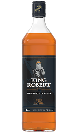 King Robert II Blended Scotch Whisky 1000ml