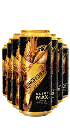 DAMAGED Kingfisher ULTRA MAX 500ml Can 22pk ONLY