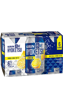 Kirin Hyoketsu Lemon 330ml 6pk Cans