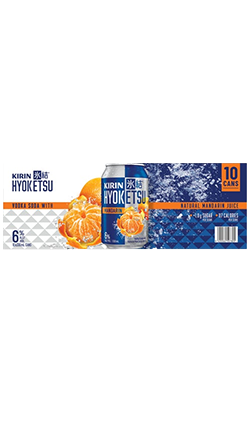 Kirin Hyoketsu Mandarin 330ml 10pk CAN