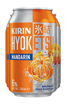 Kirin Hyoketsu Mandarin 330ml 6pk CAN