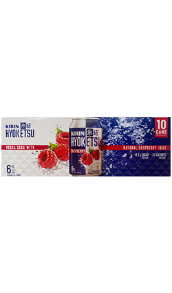 Kirin Hyoketsu RASPBERRY 330ml 10pk Cans