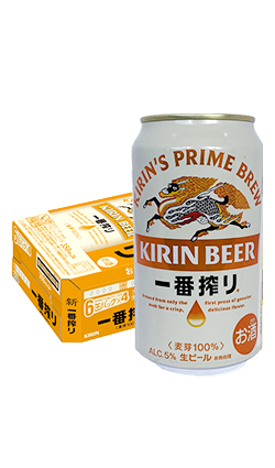 Kirin Ichiban Shibori 24 PACK 330ml Can