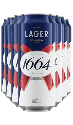 Kronenbourg 1664 Cans 500ml 24 pk