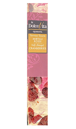 La Dolce Vita Nougat Cranberries 100g