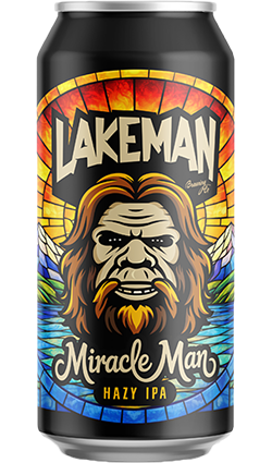 Lakeman Miracle Man Hazy IPA 440ml