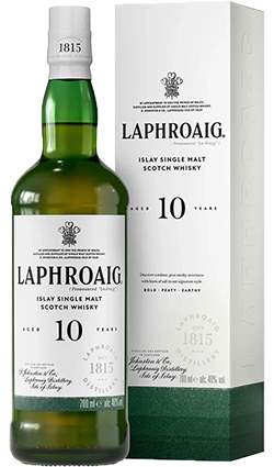 Laphroaig 10YO 700ml - Islay Single Malt- Whisky and More