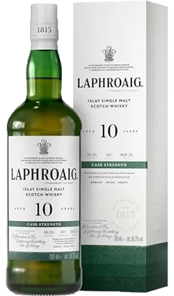 Laphroaig 10YO Cask Strength 58.3% Batch 17 700ml