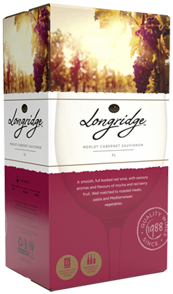 Longridge Merlot Cab Sauv 2L Cask
