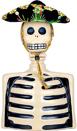 Los Azulejos Skelly Anejo Tequila 750ml 40%
