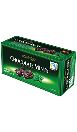 Maitre Truffout Chocolate Mints Dark 200g