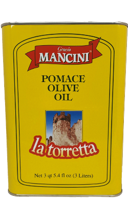 Mancini Pomace Olive Oil Tin 3000ml TIN