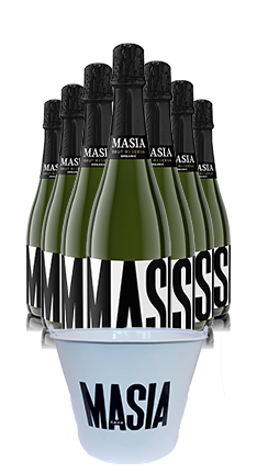 Masia Cava Spain Brut 750ml x6 + Bucket