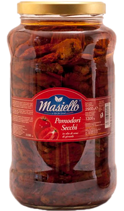 Masiello Sundried Tomatoes in Oil 2.9kg