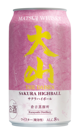 Matsui RTD Highball The Daisen Sakura 8% 350ml can