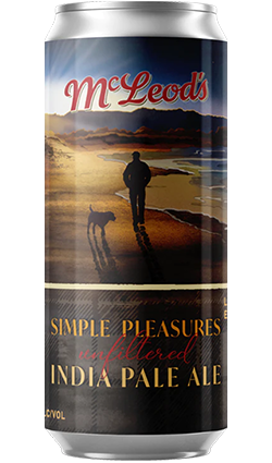 McLeods Simple Pleasures Unfiltered IPA 440ml