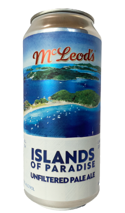 Mcleods Islands of Paradise Unfiltered Pale Ale 5.2% 440ml