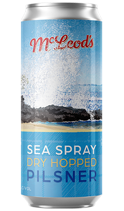 Mcleods Sea Spray Pilsner 5.3% 440ml