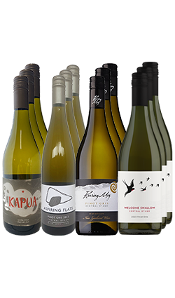 Mixed Case Central Otago Pinot Gris (12 bottles)