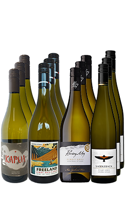 Mixed Case Central Otago Pinot Gris (12 bottles)