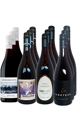 Mixed Case Central Otago Pinot Noir (12 bottles) RRP $345