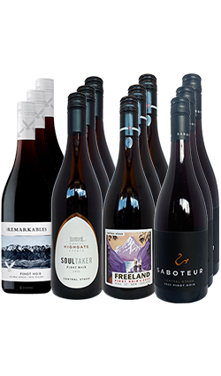 Mixed Case Central Otago Pinot Noir (12 bottles)