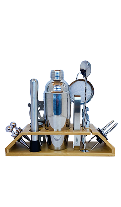 Mixology Bartender Kit: 10-Piece Bar Tool Set