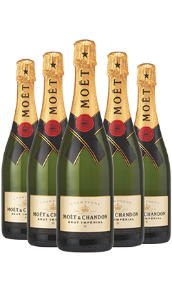 Moet & Chandon NAKED 6-PACK 750ml (No Gift Box)