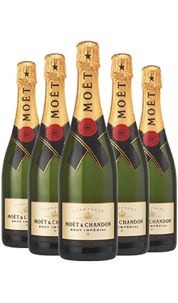 Moet & Chandon NAKED 6-PACK 750ml (No Gift Box) – Whisky and More