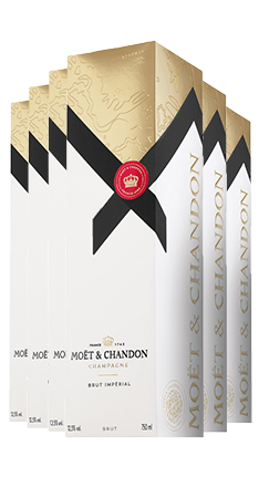 Moet & Chandon in Giftbox SIX PACK 750ml