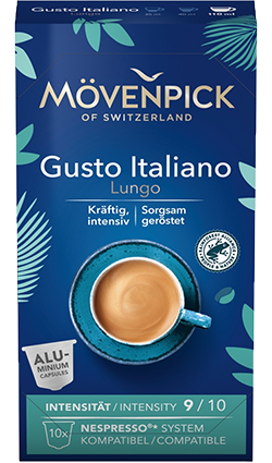Movenpick Coffee Capsules Gusto Italiano 10 Pack 57g
