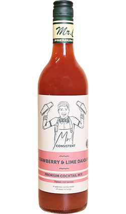 Mr Consistent Strawberry & Lime Daiquiri Mixer 750ml